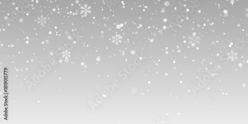 Soft matte snow overlay with falling flakes wide angle transparent texture PNG background