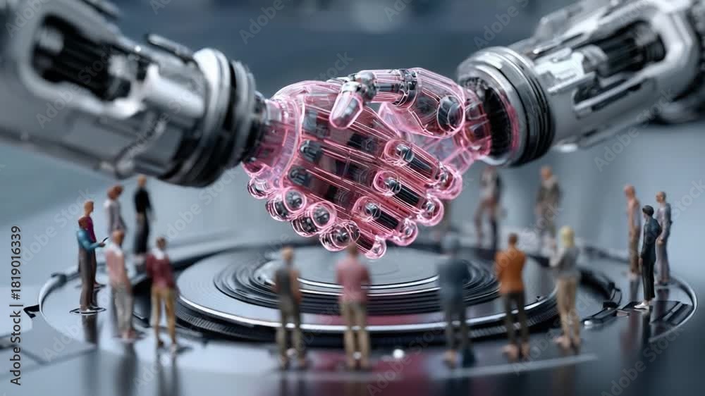 The Genesis of Synergy: A visionary depiction of human and artificial ...