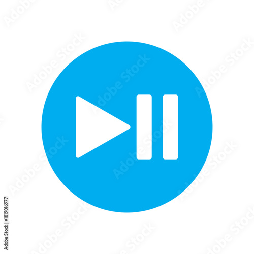 play pause button icon
