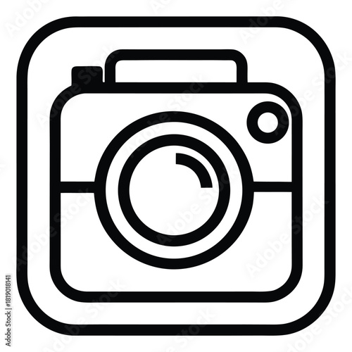 camera icon vector
