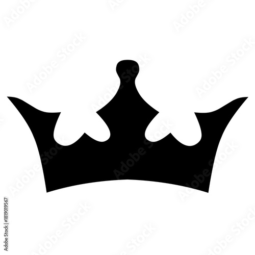 crown icon vector illustration