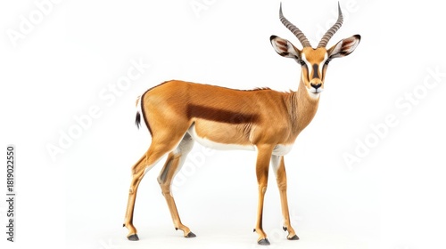 Graceful Antelope Standing in Wilderness
