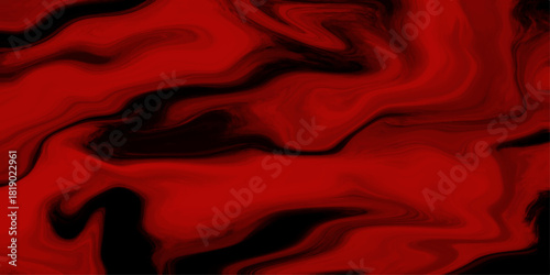 Abstract bloody grunge overlays fog isolated on black background. Scary Red and black horror red grunge texture and old wall texture effect powder color explosion background. Dark red slate background
