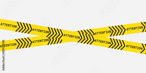 Yellow caution tape