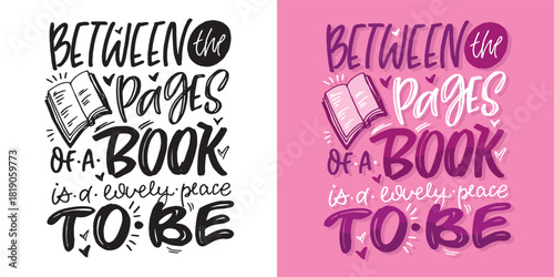 Funny  hand drawn doodle lettering quote about book. Lettering for t-shirt design, mug print, bag print, clothes fashion. 100% hand drawn vector image.