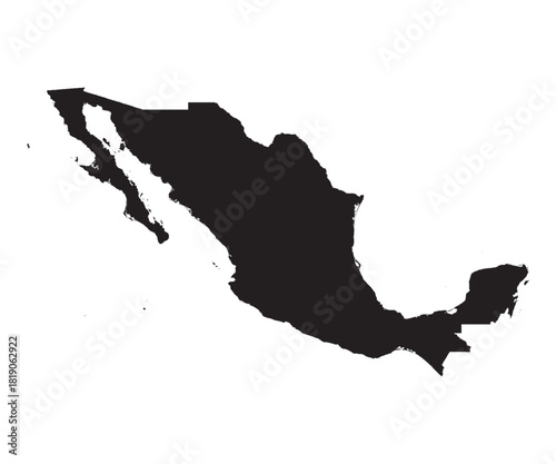 Mexico map Vector