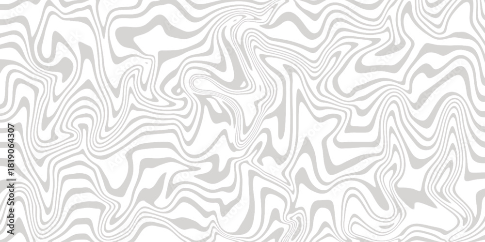 Fototapeta premium Distorted Wavy Lines Pattern Vector Design. Psychedelic Abstract Geometric Texture. Wavy swirl caramel pattern background design, Cream Waves. Toffee Candy Butter Background