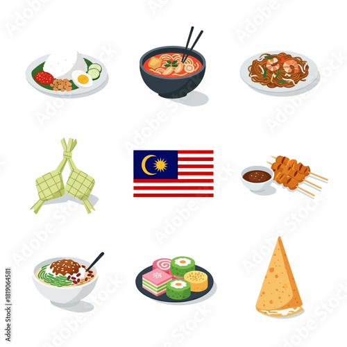 Diverse Malaysian Culinary Traditions Iconic Dishes, Traditional Snacks, and National Cultural Symbols