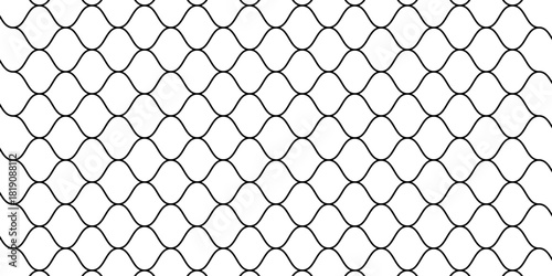 Mesh texture for fishing nets. Seamless pattern for sportswear or soccer goal, volleyball net, basketball hoop, hockey, athletics. Abstract net background for sports