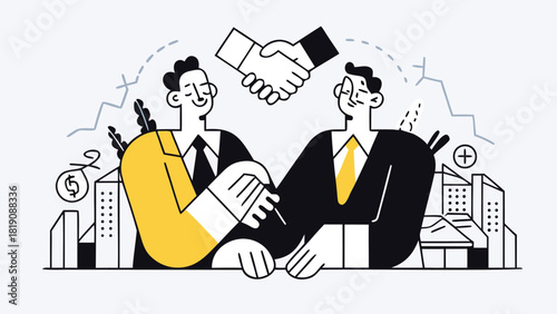 A versatile graphic design element featuring a blend of vibrant colors and classic typography suitable for various creative projects and branding applications