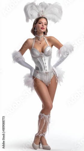 Dazzling showgirls perform in Las Vegas