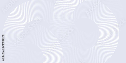 Simple lines grey background with dynamic circle lines abstract simple design nice