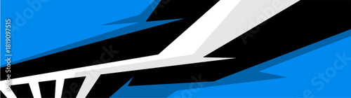 decal wrap design vector. Graphic abstract stripe racing background kit designs for vehicle, race car, rally and livery	