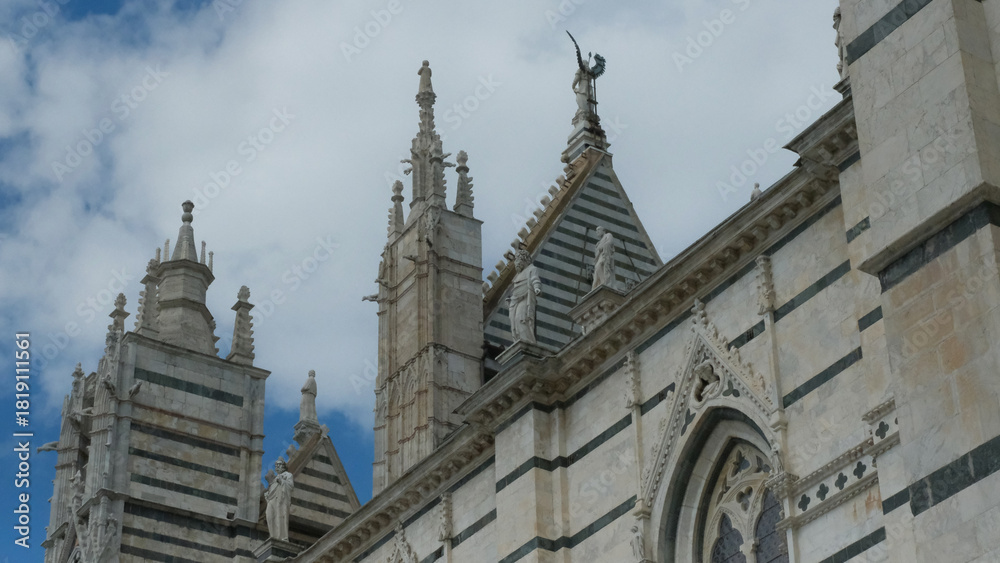 Obraz premium Il Duomo di Siena in Toscana, Italia.