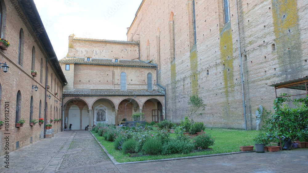 Obraz premium La chiesa di San Francesco a Siena, Toscana, Italia.