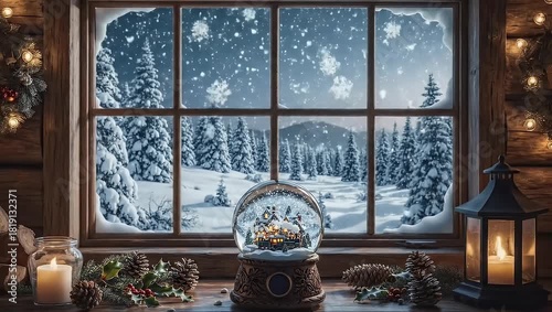 christmas tree and decorations