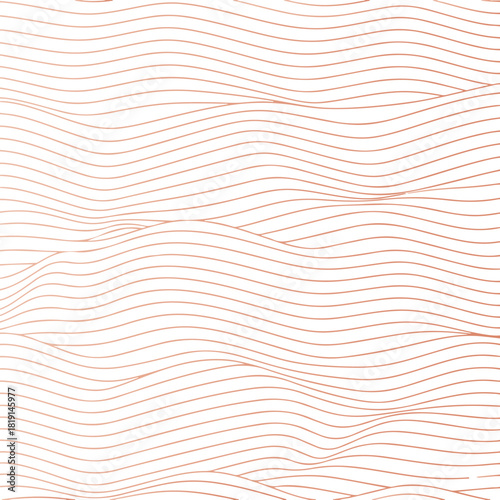 Smooth parallel wavy lines forming a layered abstract pattern, thin strokes, minimal curves, white background, vector precision