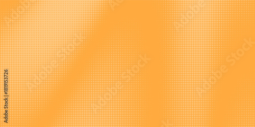 Modern orange pop art background with halftone dots in comic style, vector illustration EPS10