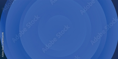Abstract blue circle background. Vector illustration design for presentation,