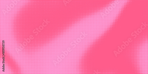 Bright pink magenta pop art background with halftone in retro comic style, vector illustration HD eps10