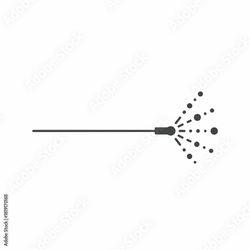 Illustrative 5G connection icon depicts wireless networks with satellite communication. 5G connection shows analog and digital radio communication,