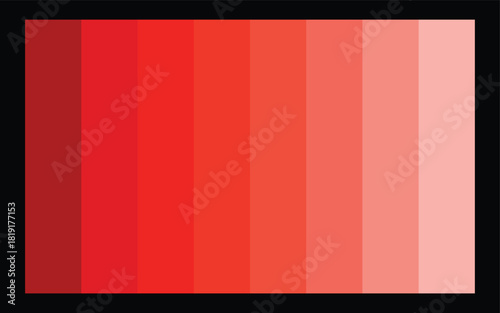 color swatch card sample