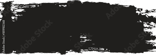 ink brush strokes.  Black hand drawn stripes, rough grunge paint texture. ink brush stroke vector design element for grunge texture background and artistic illustration.