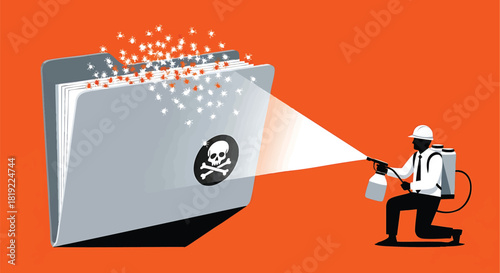 Data Breach Security Threat Cleanup and Risk Mitigation with Computer Virus Removal to Protect Sensitive Information and Ensure Data Integrity Against Cyber Attacks