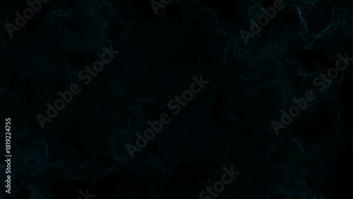 Abstract Ultra-Dark Deep Teal Smoke Texture with Black Background with Cyan Plasma Veins for Sci-Fi, Futuristic & Cinematic Design