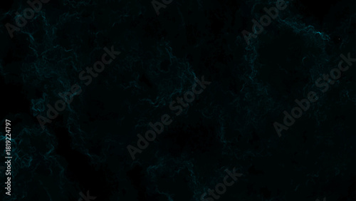 Abstract Ultra-Dark Deep Teal Smoke Texture with Black Background with Cyan Plasma Veins for Sci-Fi, Futuristic & Cinematic Design