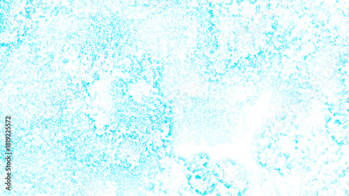 Abstract Bright Aqua Blue Grunge Texture With High-Key Cyan Watercolor Background with Frosty Ice & Chalk Effects for Clean Summer & Wintry Design