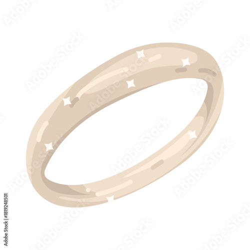 Illustration of Shiny Gold Ring