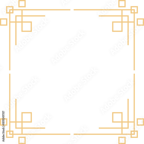 Chinese New Year Square Ornament