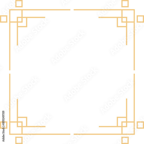 Chinese New Year Square Ornament