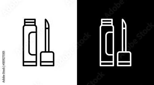 Concealer  White Icon Set Design