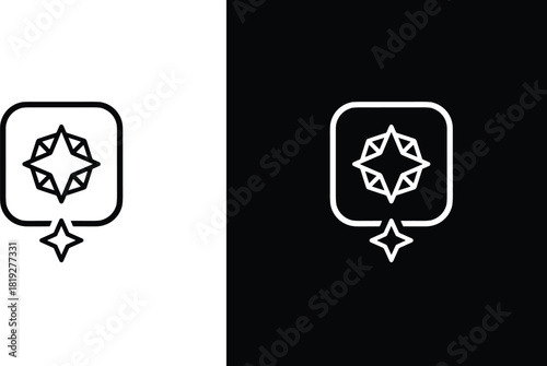 Monochrome collection of chef, utility, and butcher knives, designed as black silhouette icons for kitchen, food prep, and professional cooking.