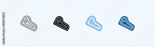 Steak Multiple Icon Illustration Vector