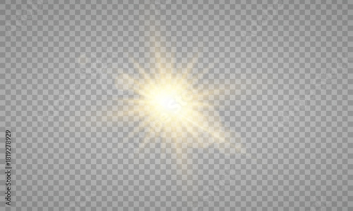 Vector transparent sunlight special lens flare light effect. Stock royalty free vector illustration. PNG