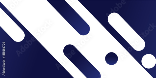 Abstract white background. Glowing geometric blue diagonal rounded lines. Dynamic shapes composition. Vector illustration eps10. High quality graphic design. Suit for curve, banner, poster, texture.