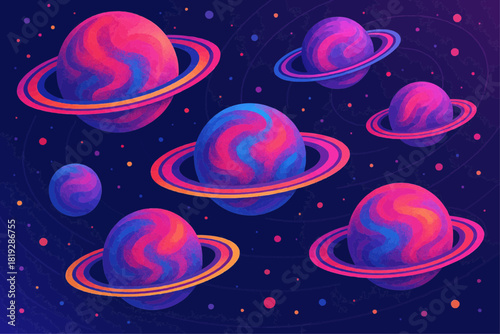 Orbital Orbs Filled with Swirling Holi Powders