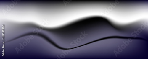 Light trail wave, fire path trace line and effect curve twirl. Neon motion effect. White special effect,speed police line. Road Magic of moving fast lines. Line of light on a black background.