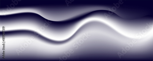 Light trail wave, fire path trace line and effect curve twirl. Neon motion effect. White special effect,speed police line. Road Magic of moving fast lines. Line of light on a black background.