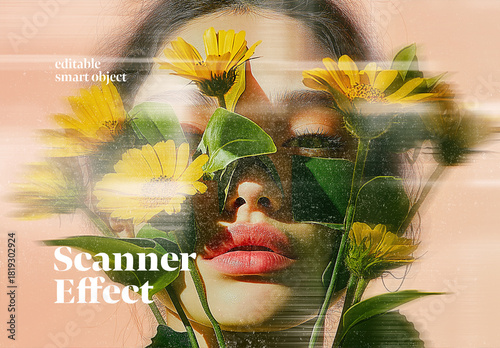 Scanner Photo Effect