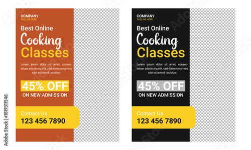 Cooking Class Flyer Template