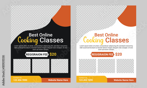 Cooking Class Flyer Template