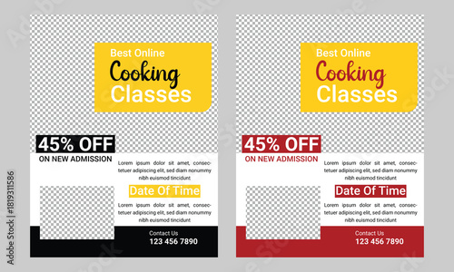 Cooking Class Flyer Template