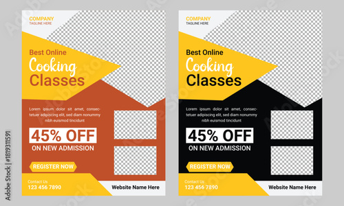 Cooking Class Flyer Template