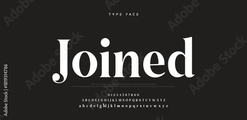 Elegant logo modern luxury alphabet font.  Typography elegant style alphabet fonts for beauty shop, decoration, business, boutique, fashion, brand, wedding, vintage design. vector illustration