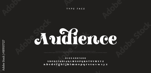 Elegant logo modern luxury alphabet font.  Typography elegant style alphabet fonts for beauty shop, decoration, business, boutique, fashion, brand, wedding, vintage design. vector illustration