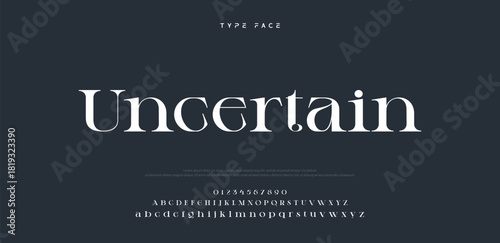 Beauty Luxury font alphabet logo. Typography beautiful fashion elegant classic letters serif italic fonts decorative wedding vintage blossom logos. vector illustration